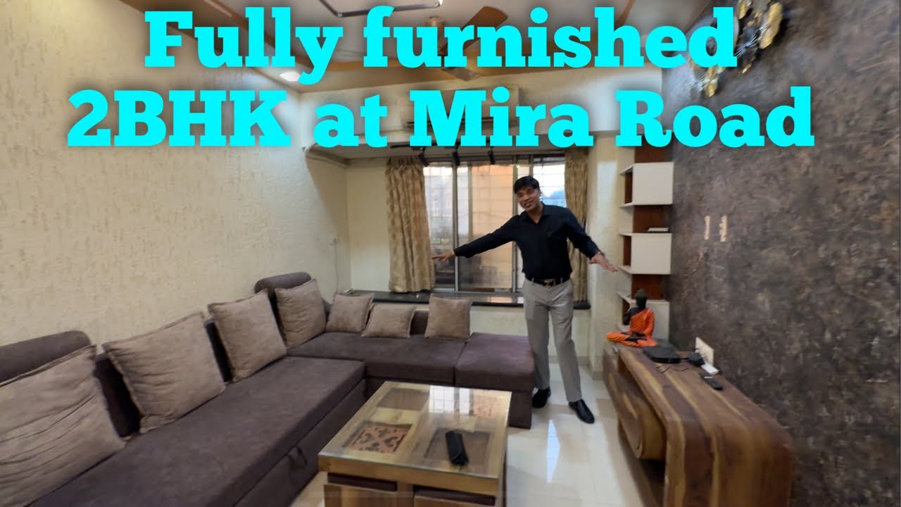 FULLY FURNISHED 2BHK AT KANAKIA BEVERLY PARK MIRAROAD 