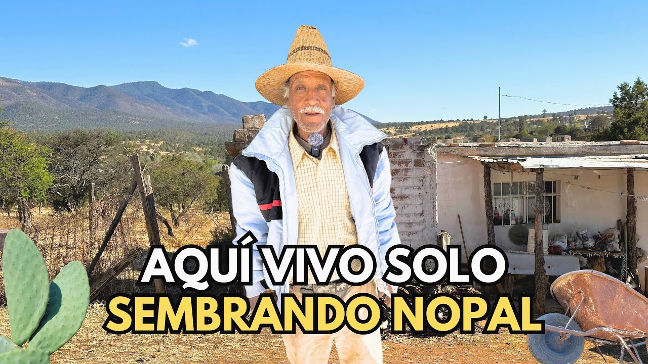 AQUÍ VIVO SOLO SEMBRANDO NOPAL