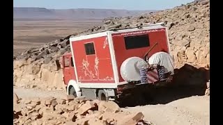 2022/16 mit Alf in Marokko IVECO 90-16 Über den Antiatlas, an der Algerische Grenz bis Zagora