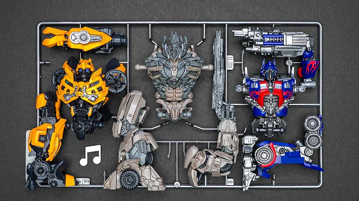 ♪Build: Transformers 3｜Megatron｜Bumblebee｜Optimus｜Satisfying beat building｜Speed build｜Model Kit