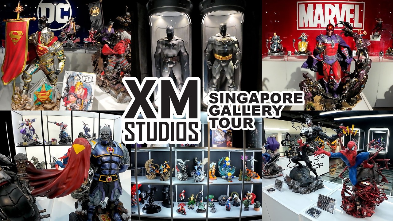 XM Studios Gallery Singapore Full Tour: Collector's Dream Gallery (Marvel, DC, Anime)