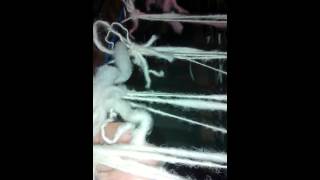 Winding the warp. part 1.