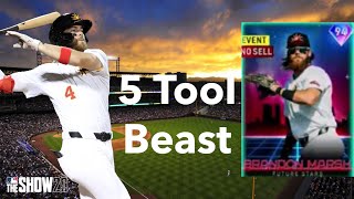 ... brandon marsh is the future stars card for los angeles angels in
stage 2 team aff...