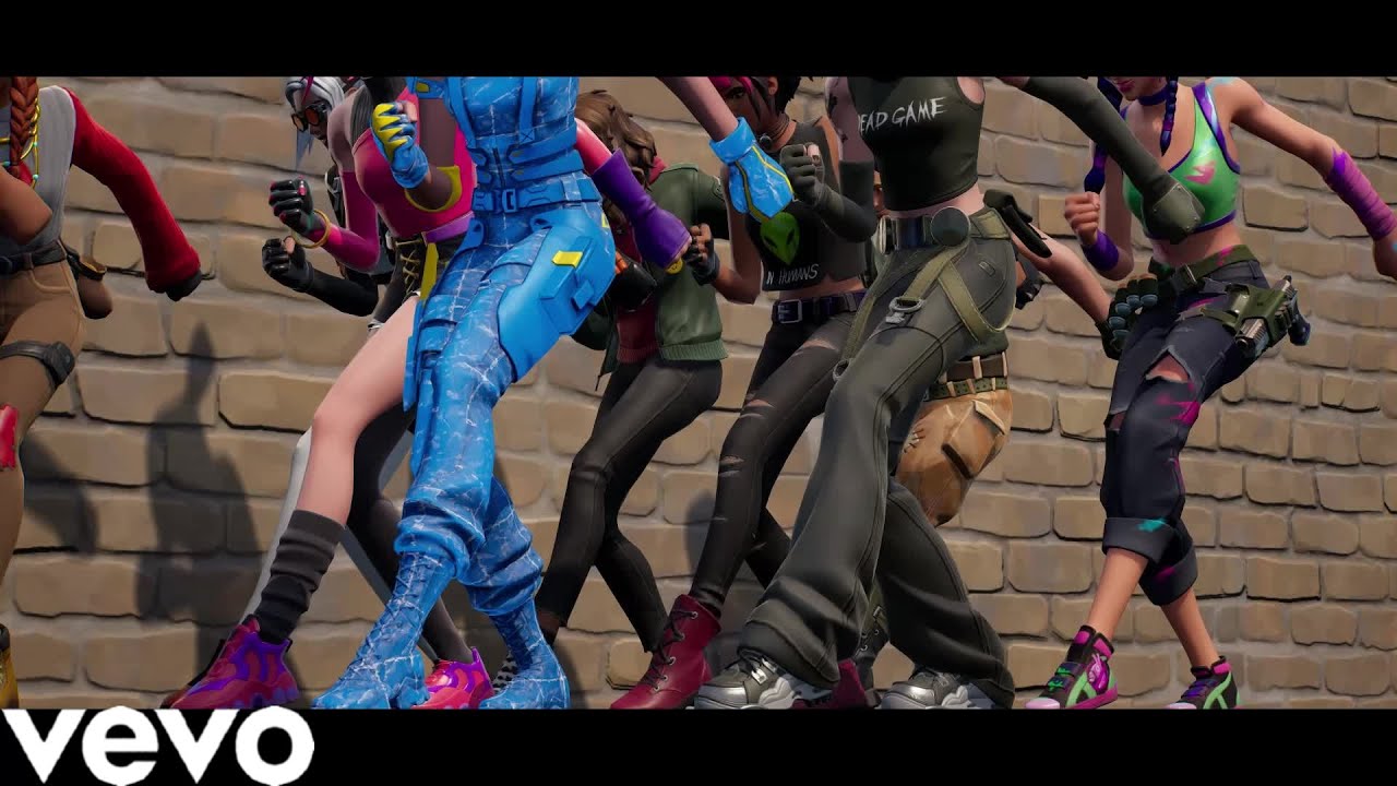 Fortnite | Side Shuffle (Official Fortnite Music Video) Tik Tok Trend | Aye Bay Bay