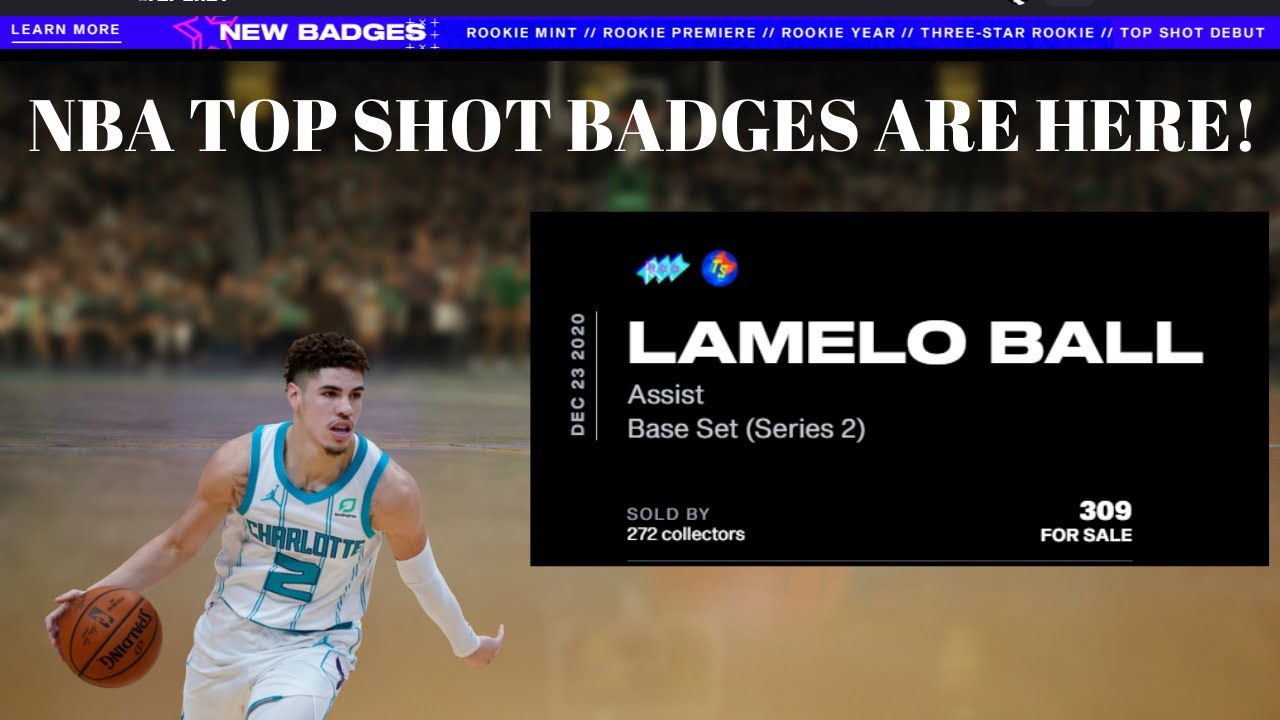 BADGES ARE HERE, NBA TOP SHOT