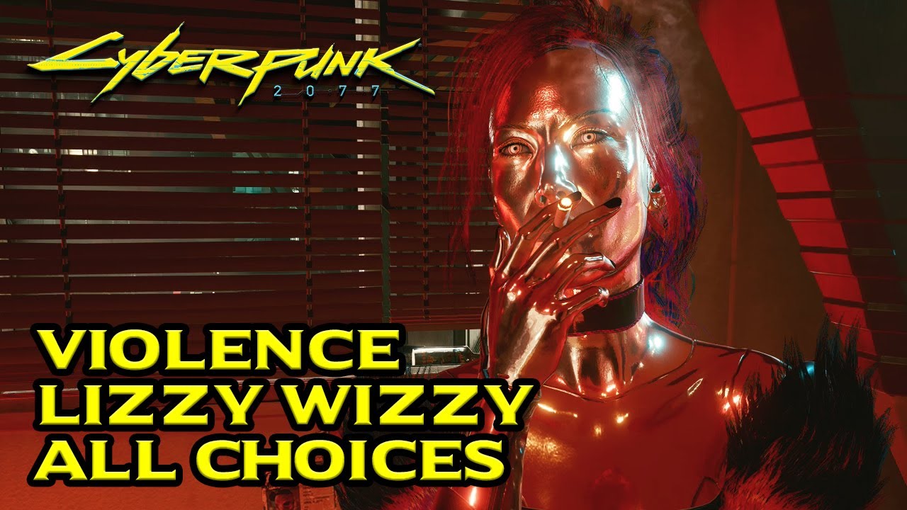 Cyberpunk 2077 - Lizzy (Grimes) Violence Side Job (All Choices)