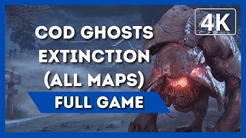 CALL OF DUTY: GHOSTS EXTINCTION (ALL MAPS) | Full Game Walkthrough | 4K 60FPS | No Commentary