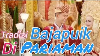 Bajapuik Tradisi Pernikahan Di Pariaman