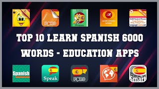 Top 10 Learn Spanish 6000 Words Android Apps screenshot 1