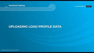 4 Auto Under Frequency Load Shedding (AUFLS) Portal  Uploading load profile data