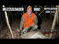 Tennessee muzzleloader doe rutcation day 12 deer season 2023  piney life deer season 4 episode 13