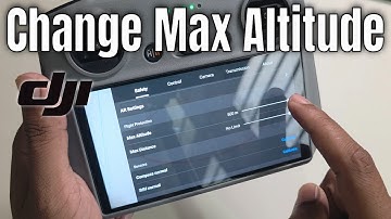 Hoogte wijzigen op een DJI-drone | Maximale vliegafstand wijzigen op DJI