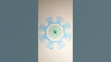 #spirograph #2024 #art #drawing #draw #design #ruler #relax #satisfying #asmr #fun #shorts #magic