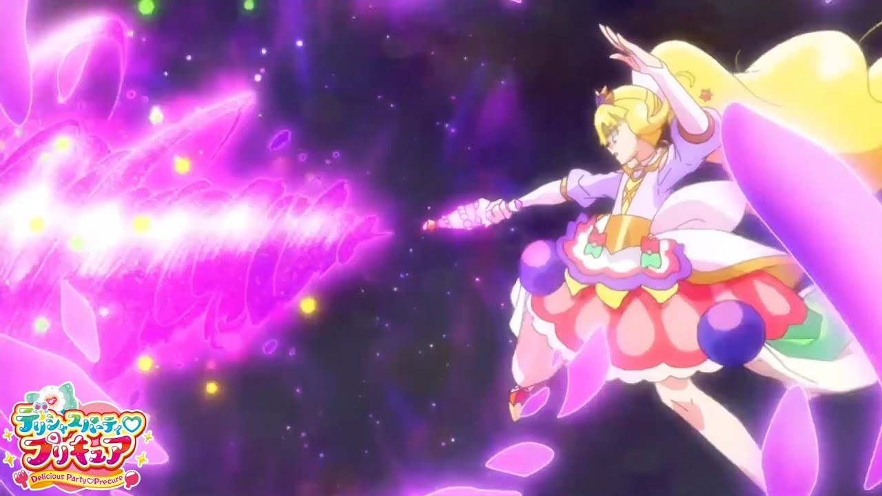 [1080p60]Precure! Finale Bouquet! {Cure Finale Attack} (Delicious♡Party PreCure!)