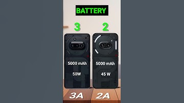 Nothing Phone 3a vs 2a Comparison 🔥#nothingphone3a #smartphone