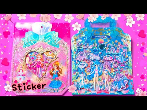 Video Hình dán công chúa: Khám phá 2 bộ sticker hình dán... - youtube