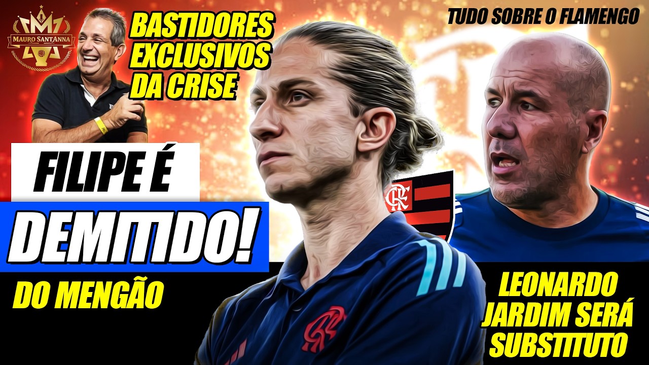 ⚡ NA CALADA DA NOITE: DEMISSÃO DE FILIPE LUÍS! FLAMENGO JÁ TEM SUBSTITUTO! BASTIDORES EXCLUSIVOS