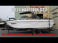 2024 Nautique G23: Mystic White with Sahara Sand Interior