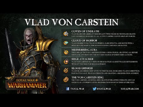 Видео: Total War: Warhammer 3 ► Империи Бессмертных. Графства вампиров. Влад фон Карштайн . # 1