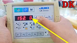 how to remove error E305 Juki LK - 1900A bartack & button machine Solve
