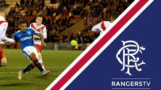 Goal  James Tavernier  Airdrieonians 05 Rangers