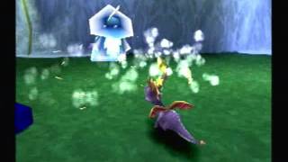 Spyro the Dragon 120% Walkthrough - Wizards Peak - The Forgotten Level