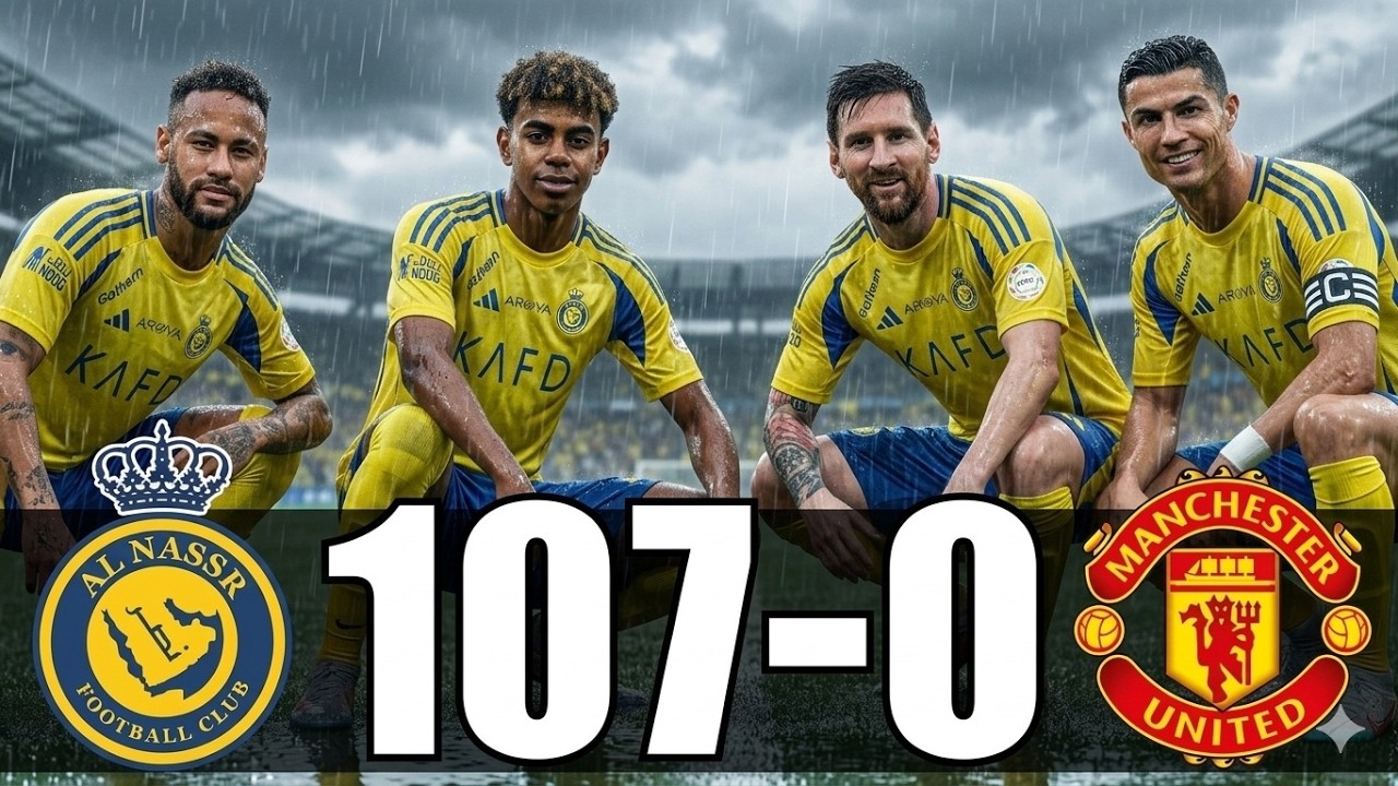 FC 26 | RONALDO, MESSI, MBAPPE, NEYMAR, ALL STARS | AL-NASSR 107-0 MANCHESTER UNITED | PS5 [4K60]