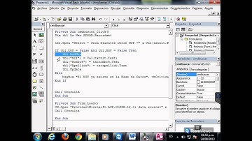 Visual Basic 6 y Access [3/4] [Agregar, Buscar, Modificar, Eliminar]