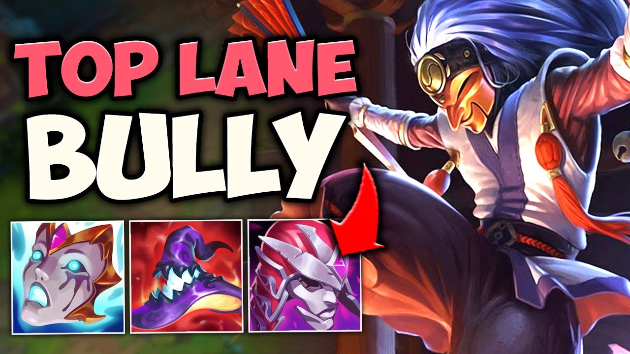 WARD MAKES TOP A LIVING HELL WITH FULL SHACO - League of Legends -