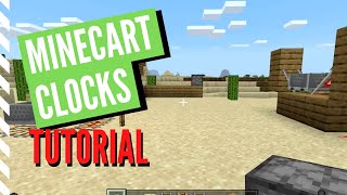 3 Redstone Minecart Clocks For Minecraft 1.16+ (Tutorial)