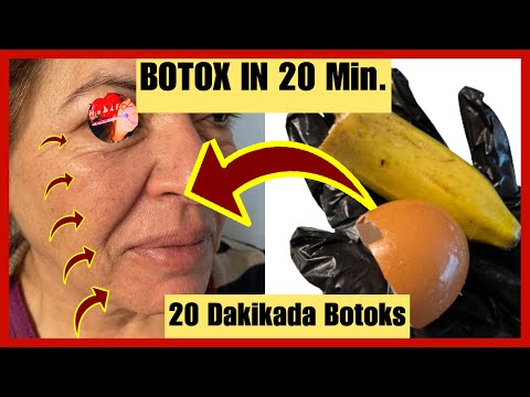 Mom Is 60 Years Old, With WINTER BOTOX Mask, She Got Rid Of Wrinkles And Blemishes In 20 Minutes