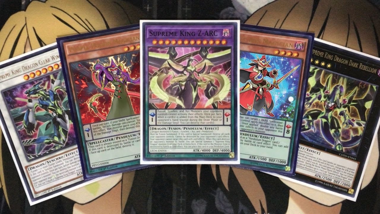 yugioh supreme king zarc deck Complete Custom for Yu-Gi-Oh! ARC-V Mint / near mint condition trading card Is this card worth it?