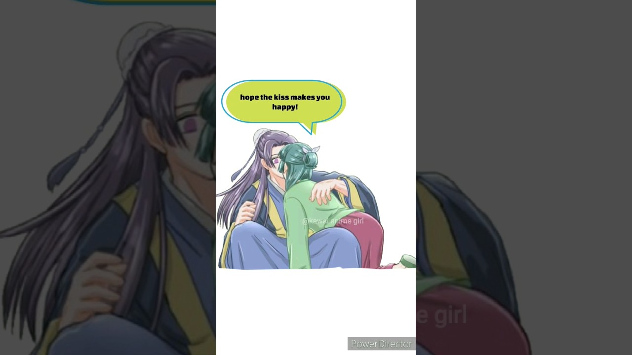 Cute anime couple - jinshi x maomao 