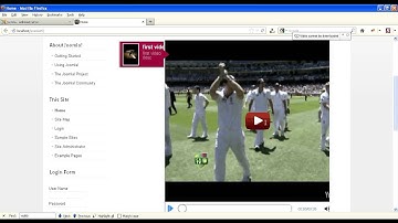 Joomla Video Player Installation Video