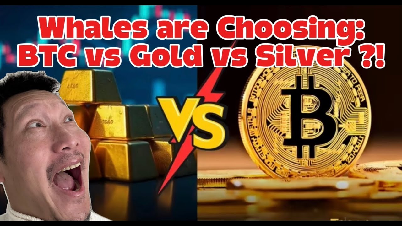 Institutional Whales are choosing: Bitcoin vs Gold vs Silver ?! 