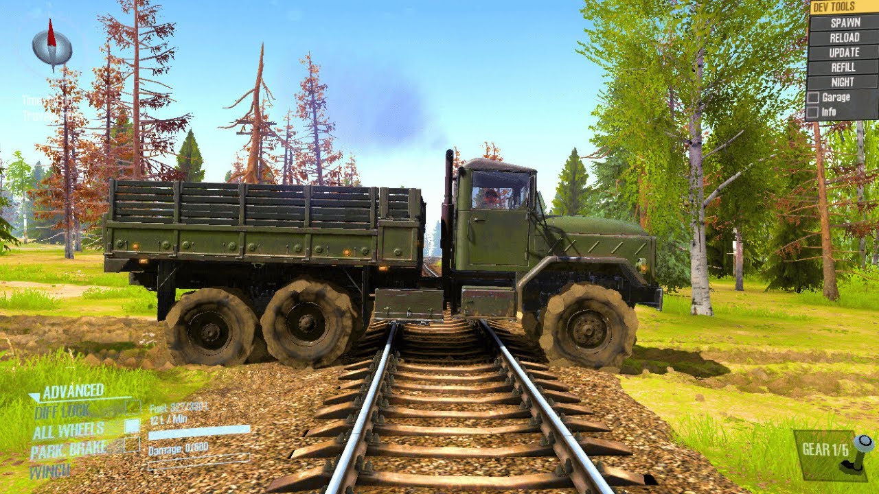 Trucks vs Railways - Daily Gameplay 25 (Short Video) 
