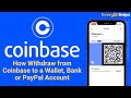 How to sell  wit.raw from coinbase to a bank paypal account  crypto wallet 2024