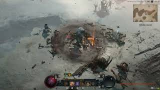 Diablo 4 Druid bear AOE damage pulverize no legendaries