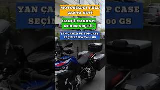 Motosiklet Yan Çanta Ve Topcase Seçimi Neyi Neden Tercih Ettim Şfet
