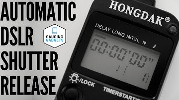 Automatic Timer DLSR Shutter Release - Time Lapse Controller