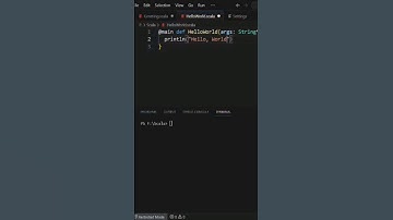 Hello World | Scala | #002 #hello #world #viral #scala #programming #language #code #youtubeshorts 🔥