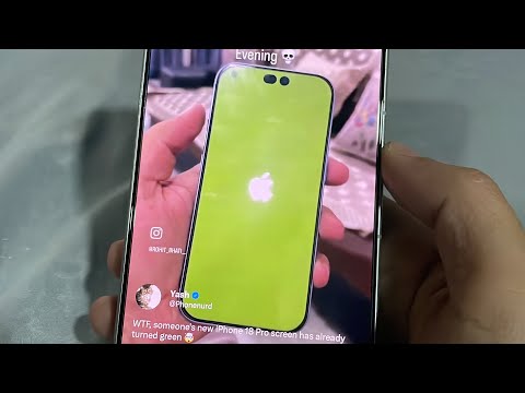 iPhone 18 Pro screen turn GREEN 🟢 already!