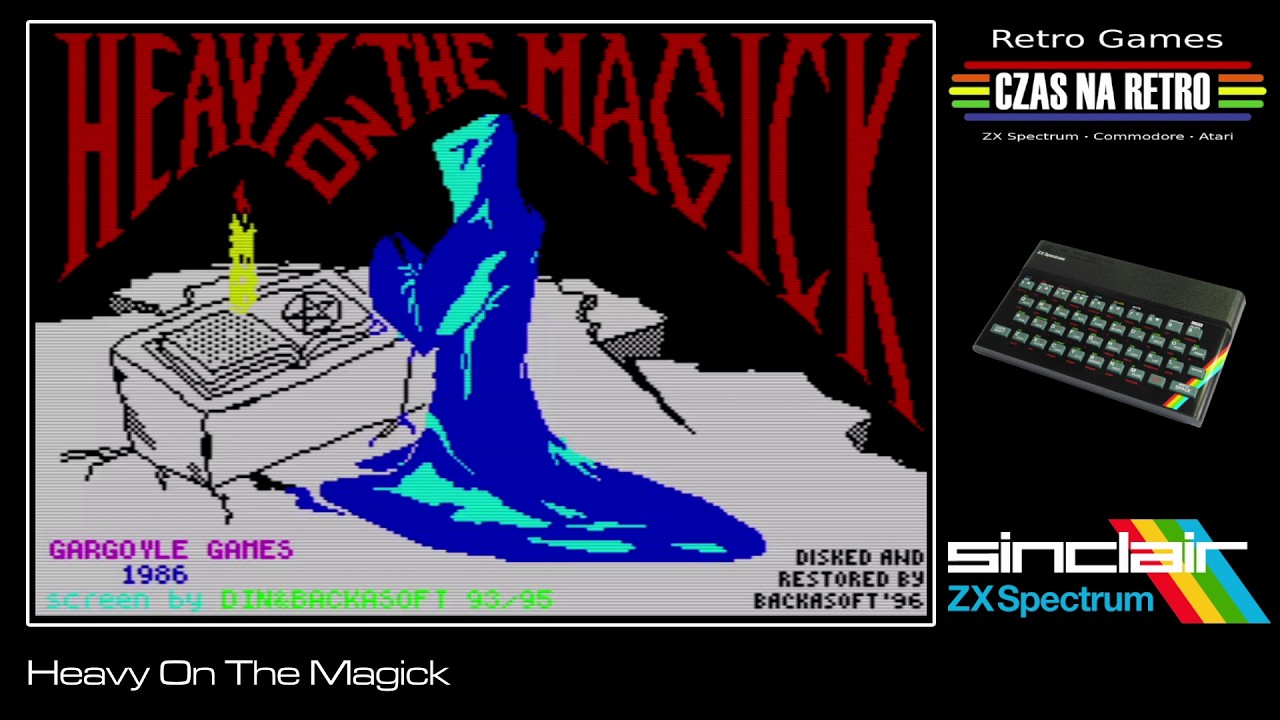 Heavy On The Magick (1986) - ZX Spectrum - YouTube