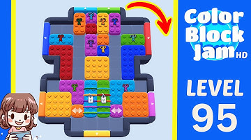 Color Block Jam Level 95 Solution Walkthrough