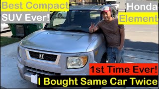 2nd Impressions On My "New" Used Honda Element. Best Small SUV EVER!