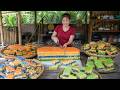How to Cook Layer-Styled Sticky Rice with Mung Bean - Take them to Market to Sell