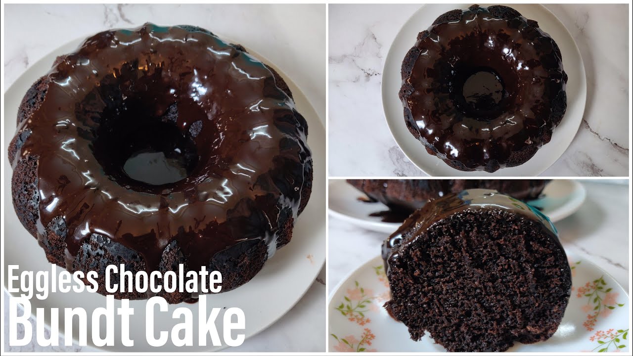 Eggless Bundt Chocolate Cake | Most Amazing Chocolate Bundt Cake | Chocolate Cake With Ganache | Best Bites