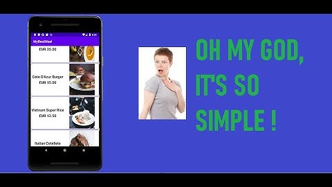 tutorial android restaurant application step by step discover restaurant menu activity and layout 4