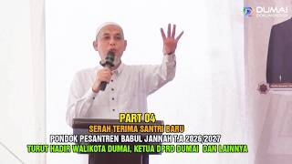 PART 04: NEW STUDENT INDUCTION - BABUL JANNAH ISLAMIC BOARDING SCHOOL DUMAI CITY 2026 - ATTENDED ... screenshot 1