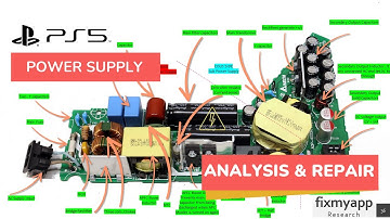 Playstation 5 Power Supply - SMPS - In depth ANALYSIS and REPAIR